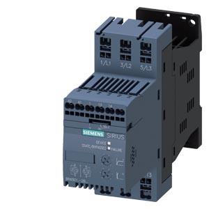 Dispositivo de partida suave S00, 17,6A, 7,5kW/400V, 40 graus, 200-480V CA, 24V CA/CC
