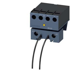 Elemento de acoplamento para montagem direta de bobina, CC 24 V, 1NA+1NF, para contatores para manobra de motores, S0