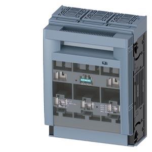 SENTRON, seccionadora-fusível sob carga 3NP1, de 3 polos, NH2, 400 A