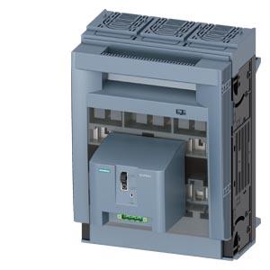 SENTRON, seccionadora-fusível sob carga 3NP1, de 3 polos, NH2, 400 A