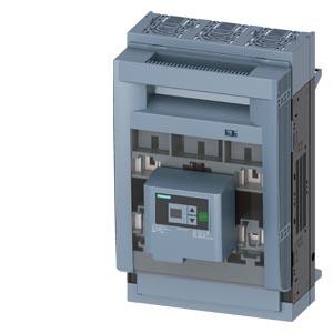 SENTRON, seccionadora-fusível sob carga 3NP1, de 3 polos, NH1, 250 A