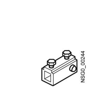 Redutor 8mm/6mm peça de reposição para acionamento giratório do acoplamento da porta 8UC7