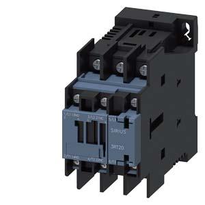 Contactor, AC-3e, 25 A/11 kW/400V, 3 polos, DC24V, 1NA+1NF, terminal redondo