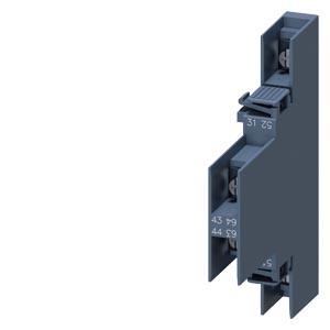 Interruptor auxiliar 1NA+1NF, passagens de corrente: 1NF, 1NA, R: 31/32, 43/44 L: 51/52, 63/64