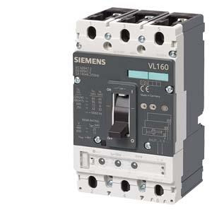 circuit breaker VL160N standard breaking capacity Icu=55kA, 415V AC 3-pole, motor/generator prot. Electronic Trip Unit ETU10M, LI In=100A, rated curre