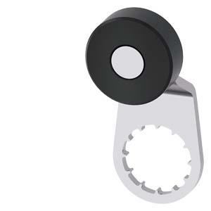 Alavanca giratória para interruptor de posição 3SE51 alavanca metálica 27mm, formato A 19mm