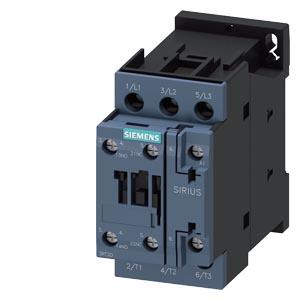 Contactor, AC-3e, 9 A/4 kW/400V, 3 polos, AC 24V/50Hz, 1NA+1NF, ligação com parafuso