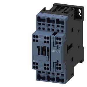 Contactor, AC-3e, 25 A/11 kW/400V, 3 polos, AC 24V/50Hz, 1NA+1NF, borne de mola