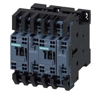Combinação reversora AC-3, 11kW/400V 24V CC 3pol. S0