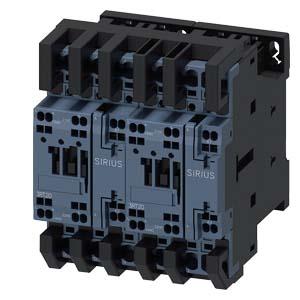 Combinação reversora AC-3, 18,5kW/400V 230V CA, 50/60Hz, 3pol. S0