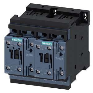 Combinação reversora com link I/O, AC3, 18,5kW/400V, 24V CC 3pol. S0