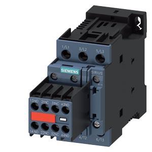 Contactor, AC-3e, 9 A/4 kW/400V, 3 polos, DC24V, 2NA+2NF, ligação com parafuso