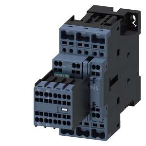 Contactor, AC-3e, 9 A/4 kW/400V, 3 polos, DC24V, 2NA+2NF, borne de mola