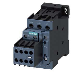 Contactor, AC-3e, 17 A/7,5 kW/400V, 3 polos, DC24V, 2NA+2NF, ligação com parafuso