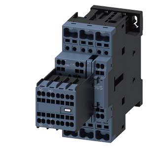 Contactor, AC-3e, 17 A/7,5 kW/400V, 3 polos, AC 230V, 50/60Hz, 2NA+2NF, borne de mola