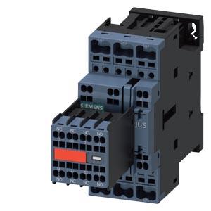 Contactor, AC-3e, 17 A/7,5 kW/400V, 3 polos, AC 230V, 50/60Hz, 2NA+2NF, borne de mola