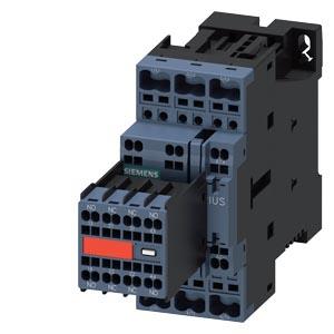 Contactor, AC-3e, 17 A/7,5 kW/400V, 3 polos, DC24V, 2NA+2NF, borne de mola