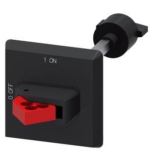 Acionamento giratório do acoplamento da porta IP64 para chave de potência, S00..S3 130mm eixo preto