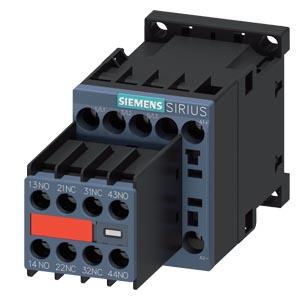 Contactor, AC-3e, 16 A/7,5 kW/400V, 3 polos, DC24V, 2NA+2NF, ligação com parafuso