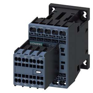 Contactor auxiliar, 6NA+2NF, AC 110V, 50/60Hz, S00, borne de mola