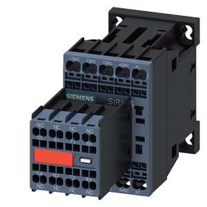 Contactor auxiliar, 6NA+2NF, DC24V, S00, borne de mola