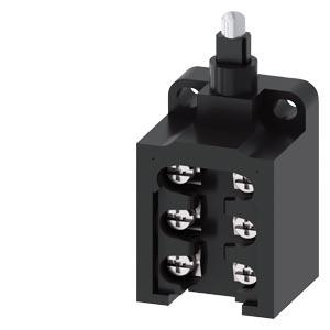 Chave de posição c. de plástico 30mm 1NA/2NF contatos de arraste