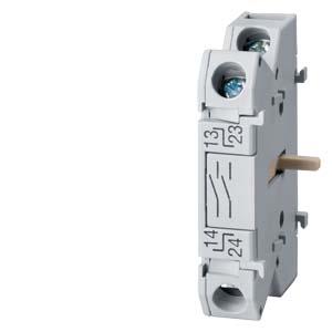 Interruptor auxiliar, 2NA, acessórios para interruptor principal e de parada de emergência 3LD2