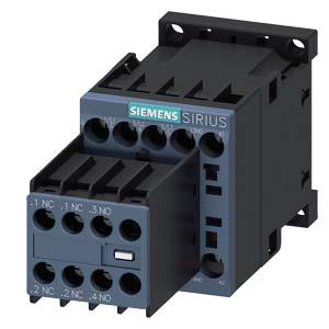 Contactor, AC-3e, 9 A/4 kW/400V, 3 polos, DC24V, 2NA+2NF, ligação com parafuso