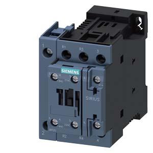 Contator, CA-3, 11 kW/400 V, CC 48 V, de 4 polos, 2NA+2NF, S0, conexão parafusada, 1NA+1NF