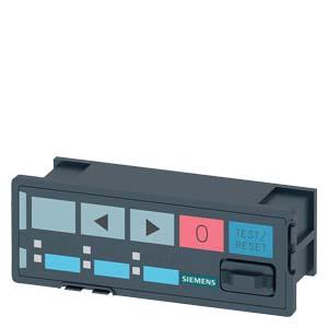 Unidade de comando cinza titânio, montagem na porta do quadro de distribuição ou na placa frontal