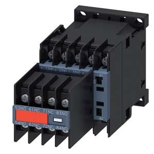 Contactor auxiliar, 6NA+2NF, AC 110V/50Hz, 120V/60Hz, S00, terminal redondo