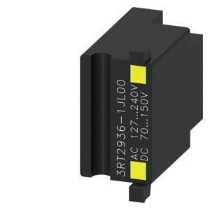 Limitador de sobretensão, varistor com LED, CA 127-240V, CC 70-150V