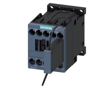 contator auxiliar da via, 3 NA 125 V CC, 0,7 ... 1,25* US, com diodo supressor integrado, tamanho da estrutura S00, conexão parafusada fixação em c...
