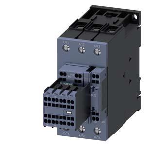 Contactor, AC-3e, 40A/18,5kW/400V, 3 polos, AC110V/50Hz, 2NA+2NF, ligação com parafuso/borne de mola