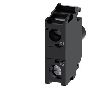 Módulo LED com LED integrado, 24V CA/CC, verde