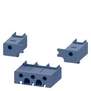 Cobertura para bornes para terminal com moldura, de 4 polos contator Tam. S2