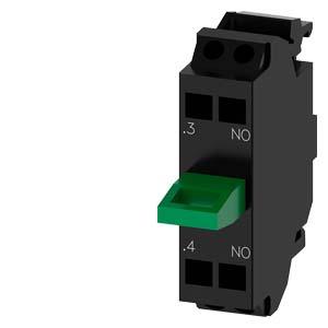 Módulo de contato com 1 elemento de contato, 1NA