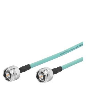 IWLAN 2x condutor N macho/macho cabo condutor de ligação flexível, 1 m