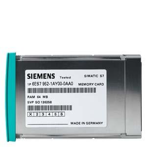6ES7952-1KL00-0AA0 - SIMATIC S7-400, CartÒo de Mem¾ria Flash-EPROM 5V de 2MB.