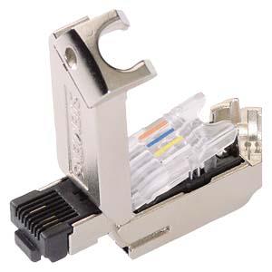 Plugue IE FC RJ45 145 2x2, conector enc. RJ45 c. pç.conexão FC, 145 gr., 1 unid.