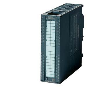 SIMATIC S7-300, Módulo de Sinal SM 322, com 32 saídas digitais de 24V DC, 0,5A, 40 pinos, corrente total de saída de 4A/grupo (16A/módulo).