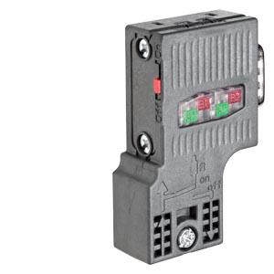 Conector PROFIBUS SIMATIC DP RS 485, Fast Connect, sem bucha PG, 90°