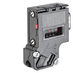 Conector PROFIBUS SIMATIC DP RS 485, parafuso, sem bucha PG, 35°