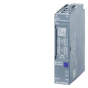 6ES71356HD000BA1 SIMATIC ET 200SP MÓDULO DE SAÍDAS ANALÓGICAS AQ 4XU/I STANDARD ACOPLÁVEL EM BASE TIPO: A0, A1 CÓDIGO DE COR CC00 DIAGNÓSTICO DE MÓ...