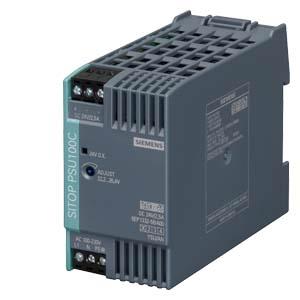 Alimentação de corrente SITOP PSU100C, monofásica 24 V CC/2,5 A