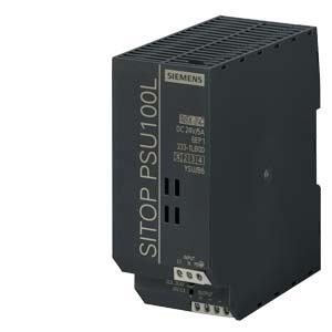 Alimentação de corrente SITOP PSU100L, monofásica 24 V CC/5 A