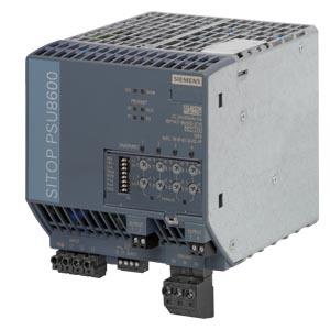 Sistema de alimentação de corrente SITOP PSU8600 3AC 24 V CC/40 A/4x10 A PN/IE