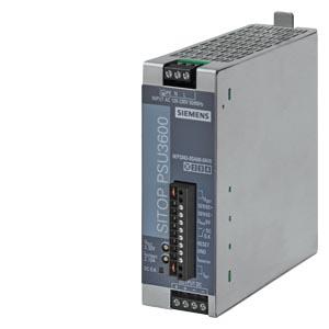 Alimentação de corrente SITOP PSU3600 flexi, monofásica 3-52 V CC/10 A, 120 W