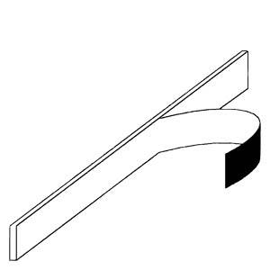 Estrutura de apoio fita de vedação 10x4mm, C=5,5m, IP55