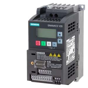 SINAMICS V20, 1 CA 200-240 V, 0,55 kW, IP20 / UL open type, FSAB